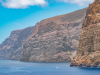 Die Steilklippen von Los Gigantes in Santiago del Teide sind bis zu 450 Meter hoch.