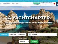 1a Yachtcharter mit neuer Webseite