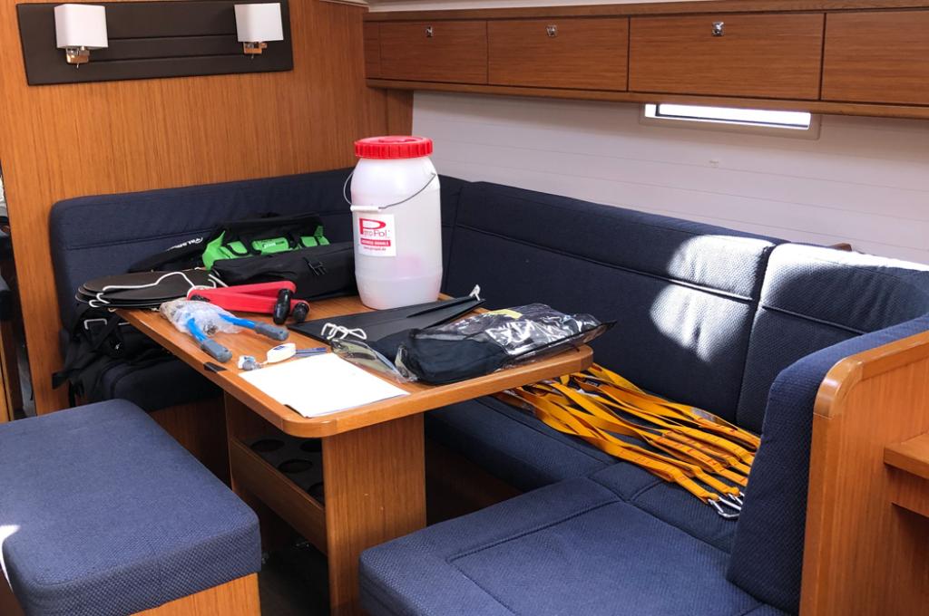 Original-Foto eines Kunden | aufgenommen am 31.07.2021 | Vercharterer hat mehrere baugleiche Yachten. Abweichungen sind möglich.