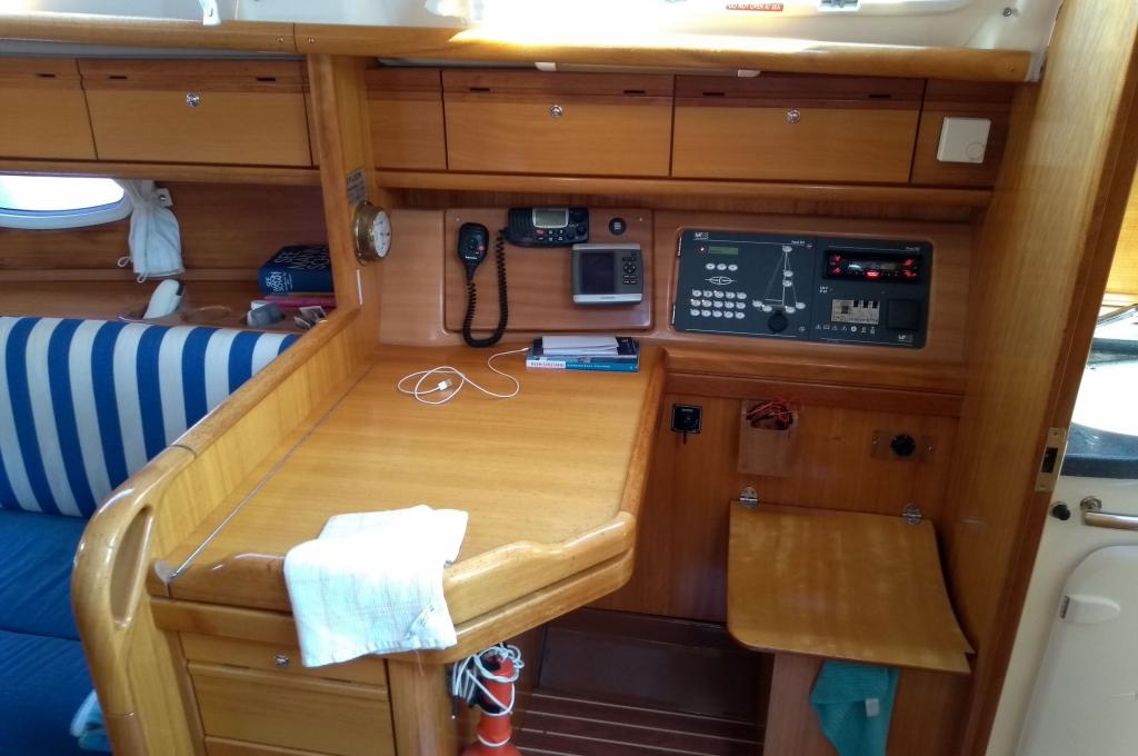 Original-Foto eines Kunden | aufgenommen am 09.10.2018 | Vercharterer hat mehrere baugleiche Yachten. Abweichungen sind möglich.