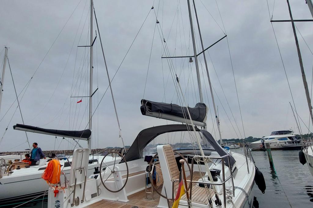 Original-Foto eines Kunden | aufgenommen am 25.08.2023 | Vercharterer hat mehrere baugleiche Yachten. Abweichungen sind möglich.