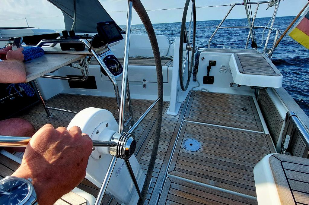 Original-Foto eines Kunden | aufgenommen am 22.08.2023 | Vercharterer hat mehrere baugleiche Yachten. Abweichungen sind möglich.