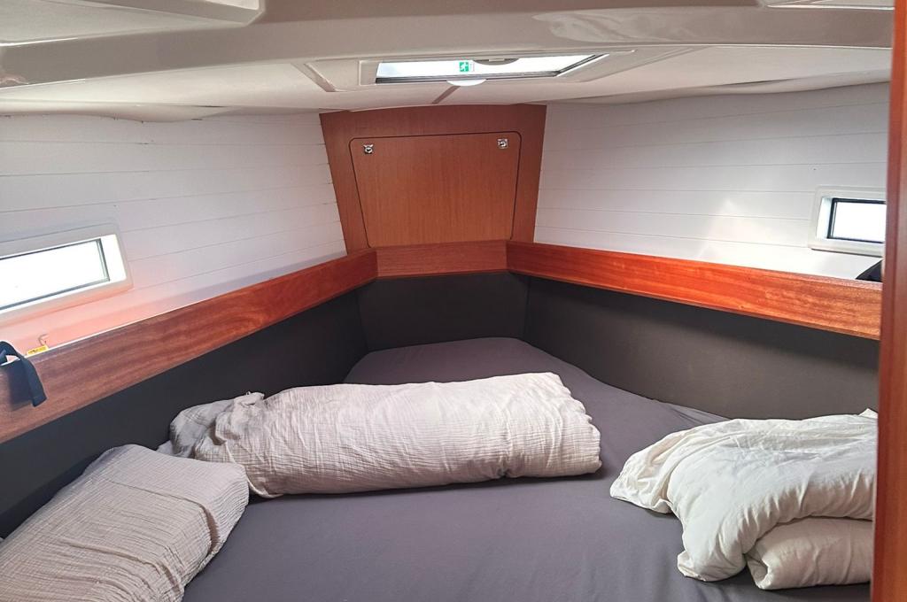 Original-Foto eines Kunden | aufgenommen am 12.04.2026 | Vercharterer hat mehrere baugleiche Yachten. Abweichungen sind möglich.