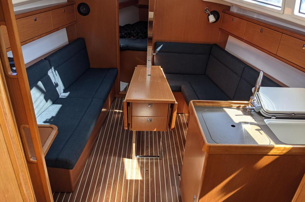 Original-Foto eines Kunden | aufgenommen am 29.05.2021 | Vercharterer hat mehrere baugleiche Yachten. Abweichungen sind möglich.